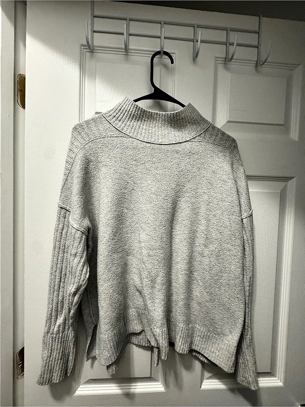 SO Gray Turtleneck Sweater Like New